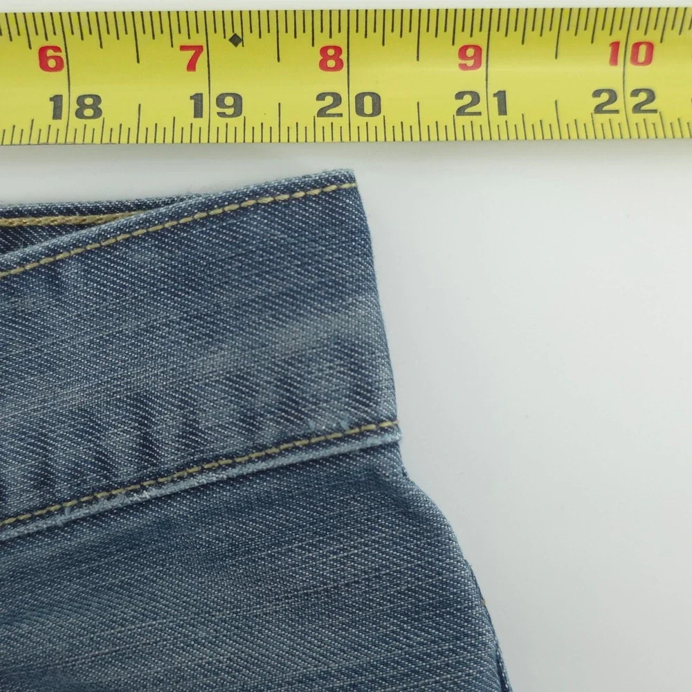 Levi's‎ Mens Jeans 514 Slim Straight 40x32 Blue Flap Pocket Denim